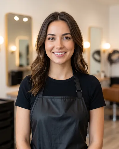 Portrait of Maya Ellison, master colorist
